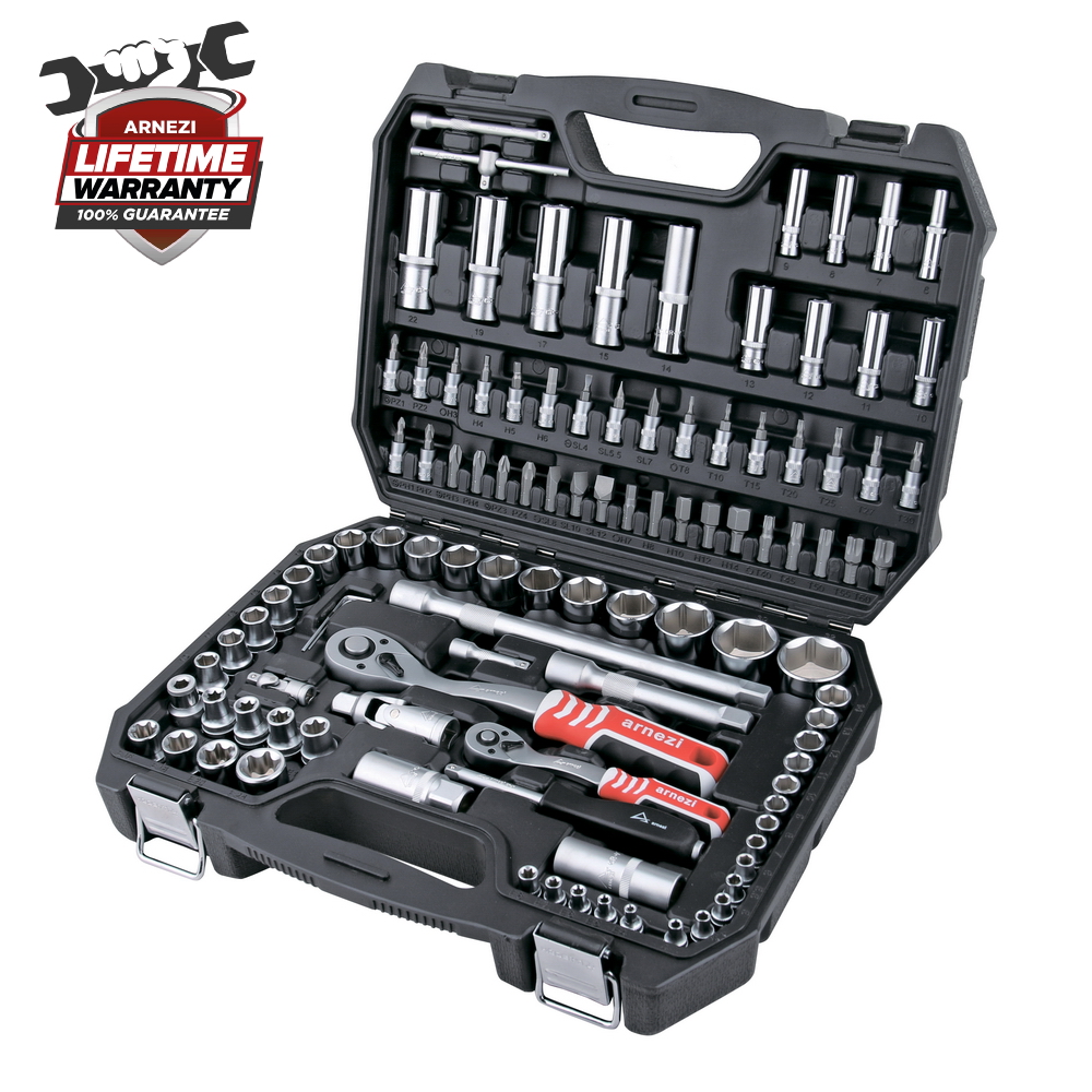 Набор инструментов 108 пр. 1 4 DR, 1 2 DR ARNEZI R0900108