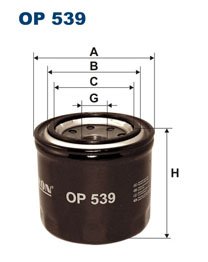 33979e35-b6cc-11e6-8ff3-0cc47a3200a7 PH 2954 Фильтр масляный FILTRON OP539 HO,NY,MA