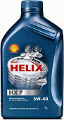 Масло моторное Shell Helix HX7 SAE 5W-40 SN/CF; A3/B4 п/с. (1л)