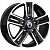 8x18/5x114,3 ET50 D66,1 Backfire (КС763M) Алмаз черный