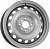 Диск колеса ТЗСК "Hyundai Solaris Kia Rio" 6,5х16 4*100 ET50 D54,1 серебро