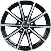 Диск колеса Alcasta "M61" 6,5x16 5*105 ET38 D56,6 BKF