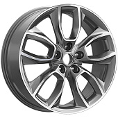 7x18/5x114,3 ET45 D67,1 КР001 (Hongqi H5 II) Diamond Gloss Graphite