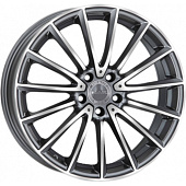 8x18/5x112 ET43 D66,6 Komet Gunmetal Mirror Face