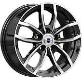 6,5x15/5x112 ET50 D57,1 Фрост (КС1048) Алмаз черный