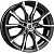 7,5x17/5x114,3 ET40 D66,1 Твист (КС697) Алмаз черный