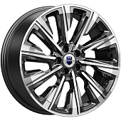 7,5x19/5x114,3 ET45 D67,1 Галего (КС1039) Алмаз черный