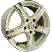 6,5x15/5x112 ET43 D57,1 Sakura (КЛ146) Алмаз белый
