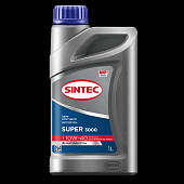 Масло моторное Sintec Супер 3000 SAE 10w-40 SG/CD п/с. (1л)