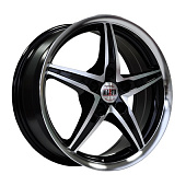 Диск колеса Alcasta "M13" 6,5x16 5*112 ET42 D57,1 BKF