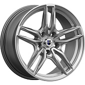 8x17/5x112 ET45 D66,6 Бартон (КС1110) Дарк платинум