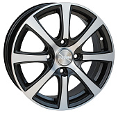 Диск колеса PROMA "Колизей" 6,0x15 4*100 ET45 D60,1 Алмаз матовый