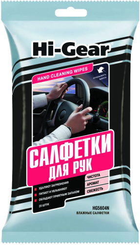 4f6a602c-7ea8-11e4-977b-001e673659ad HG5604N Салфетки для рук (20шт)