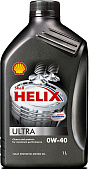 Масло моторное Shell Helix Ultra SAE 0w-40 SM/CF; A3/B4 синт. (1л)