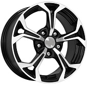 6,5x15/5x110 ET35 D65,1 Эрнесто (КС484) Блэк Джек